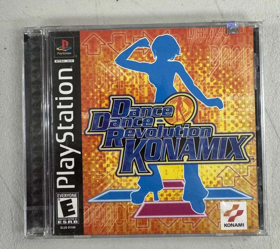 Dance Dance Revolution Konamix PS1 Sony Playstation 1 New Sealed - Image 1 of 2
