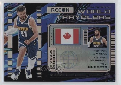 2023-24 Panini Recon World Travelers Jamal Murray #8 - Image 1 of 2