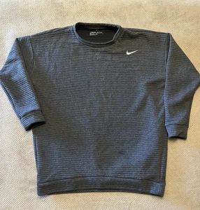 NIKE GOLF BUNKER 3.0 CREW TOP Sweatshirt grau Damen Größe L - Bild 1 von 15