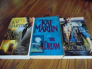 Complete Set Paranormal I Series (3) Kat Martin Books Mass Market PB - Imagen 1 de 6