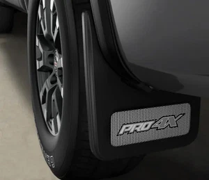 Genuine Nissan Mud Flaps Front Kit - PRO-4X 999J2-W80D3 - Picture 1 of 1