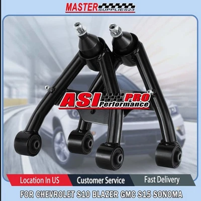 Front Upper Control Arms For 1982-2005 Chevy S10 Blazer GMC S15 4WD 2-4inch Lift Foto 1 de 4