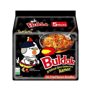 Buldak Spicy Ramen, Hot Chicken Ramen, koreanische gerührte Instantnudeln, Origina - Bild 1 von 12