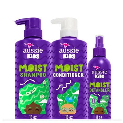 Kids Hair Care Bundle Set Including: Shampoo (16 Fl Oz), Conditioner (16 Fl O... - Image 1 of 4