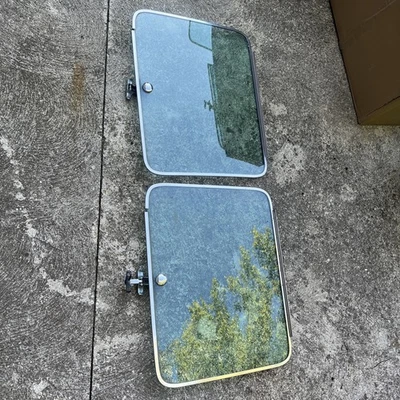 75-95 Chevy GMC Full Size Van G10 G20 G30 Rear Door Pop Out Windows - Image 1 of 4