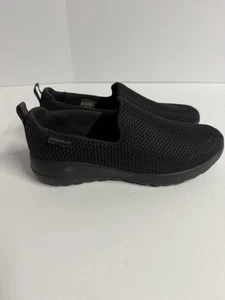 Skechers 15600 GO Walk Joy Slipper Wanderschuhe schwarz Mesh Damengröße 7,5 - Bild 1 von 7