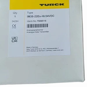 IM35-22EX-HI/24VDC NEU Turck IM3522EXHI/24VDC Analog Signal Isolator Module - Picture 1 of 3