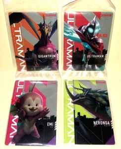 Ultraman Rising Netflix Promo 4 Trading Card Set w Sheet Gigantron Emi Neronga - Picture 1 of 7