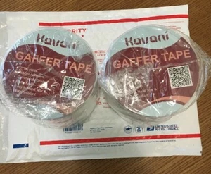 4 Pack White Gaffers Tape, 2 Inch wide x 30 Yds Large Tape 120 Yards - Picture 1 of 3