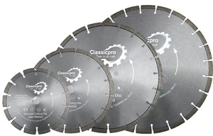 CLASSICPRO CONCRETE STONE CUTTING DISC BLADE LASER WELDED DIAMOND SEGMENTED UK - Picture 1 of 14