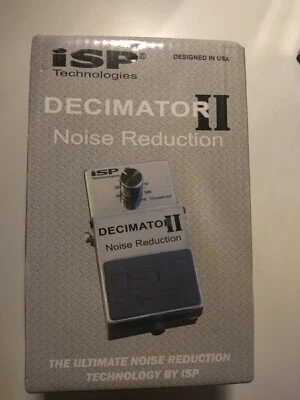 ISP Decimator 2 (II) Noise Reduction Guitar Pedal in original Box - Bild 1 von 3