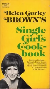 Helen Gurley Brown Single Girls Kochbuch Original 1972 Fawcett Taschenbuch - Bild 1 von 4