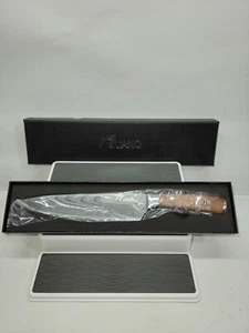 RUANQ Chef’s "8 Blade Kitchen Knife 13" tip to tip Solid Wood Handle - Picture 1 of 6
