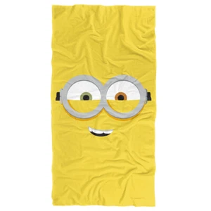 Minions Beach Towel, 30"x60" Bob Face Beach Towel - Picture 1 of 6