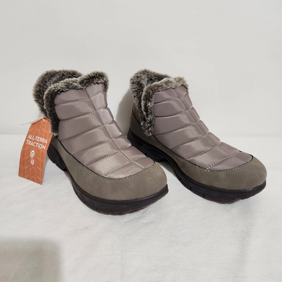 JBU by Jambu Women's Size 9.5 M Ankle Boots Shoes Granite Boot Taupe (864)