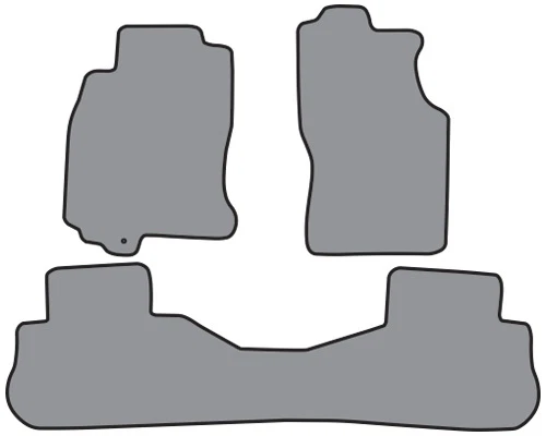 2pc Fronts & 1pc Rear Cutpile Carpet Floor Mat 3pc Fits 2003-2005 Infiniti FX35 — 第 1/1 张图片