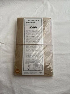MOOMIN SNAFKIN TRAVELER'S notebook Limited edition Leather cover Camel New Japan - Picture 1 of 2