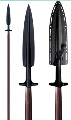 Cold Steel Medium Carbon SK 5 Steel Boar Hunting Spear with Secure Ex Sheath - Imagem 1 de 4