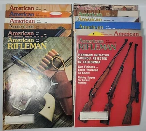 Full Year 1982 12 Vtg AMERICAN RIFLEMAN Magazine Rifle Pistol NRA - Picture 1 of 2