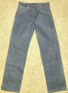Vintage Wrangler Cowboy Cut ProRodeo schwere Denim Jeans 27 x 30 13 MWZ *C1* - Bild 1 von 8