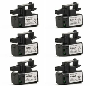 6 Pcs Fanuc A98L-0031-0026 Fanuc A02B-0309-K102 3V 1750mAh Battery - Picture 1 of 4
