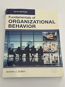 Fundamentals of Organizational Behavior 5th Edition by Andrew J. DuBrin New 1223 - Picture 1 of 6