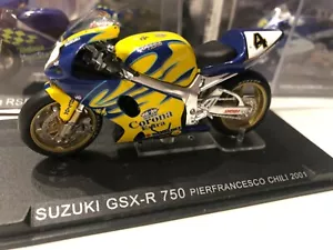 Moto Suzuki GSX-R 750 #4 Pierfrancesco Chili 2001 - ALTAYA 1:24 - Picture 1 of 1