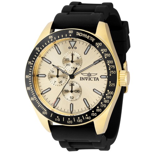 Invicta Aviator Nomad Men's Watch - 45mm, Black | eBay