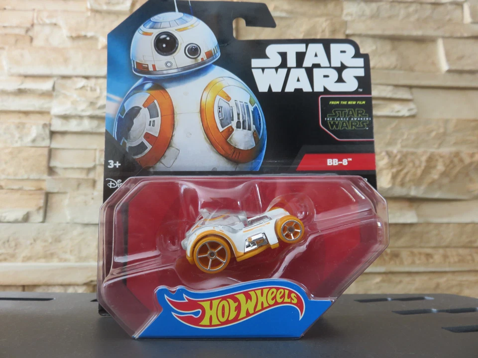 VEHICULE HOTWHEELS STAR WARS BB-8 EN BOITE NEUF - Photo 1/1
