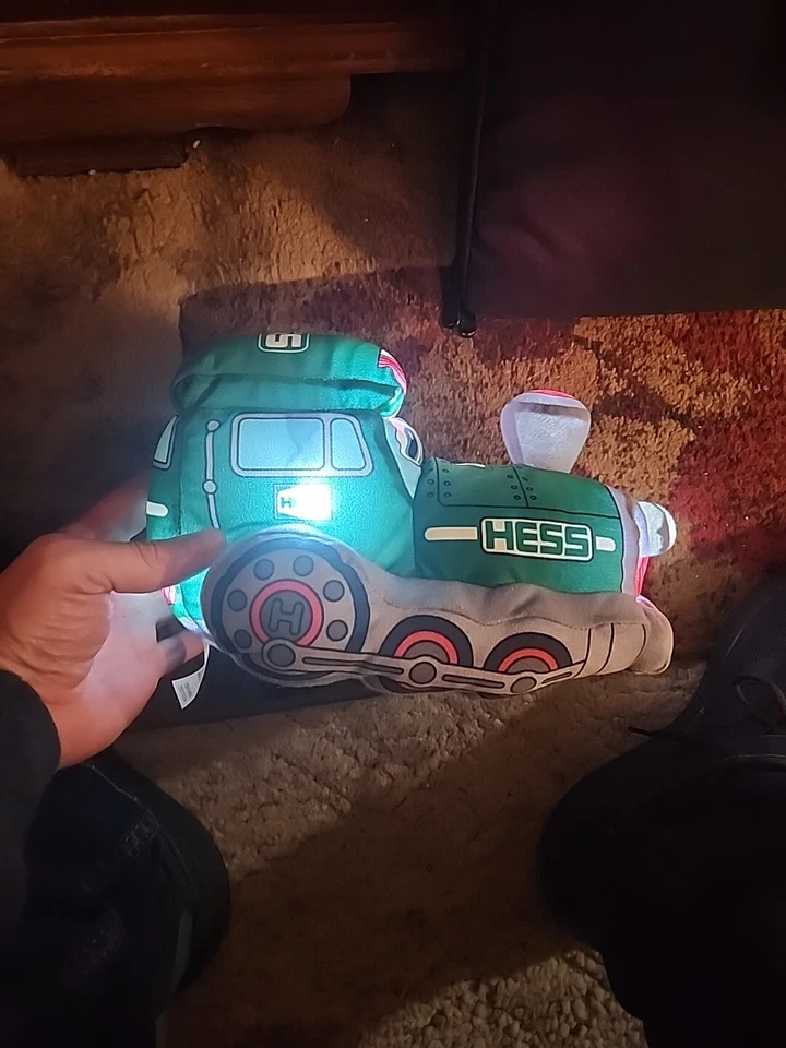 2022 My Plush Hess Truck Choo-Choo Train Lights Up *Plays Sound* - Изображение 1 из 4