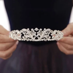 Wedding Tiara for Women and Girls Pageant Crown Headband Queen Birthday Crown... - Picture 1 of 5