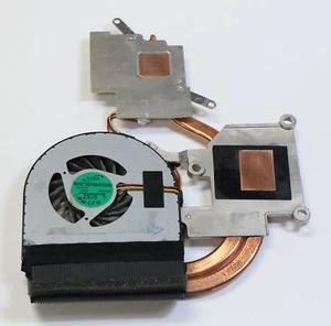 LENOVO IdeaPad P580 Genuine CPU Cooling Fan AB07005HX12DB00 Heatsink AT0N1001PR0 - Picture 1 of 2