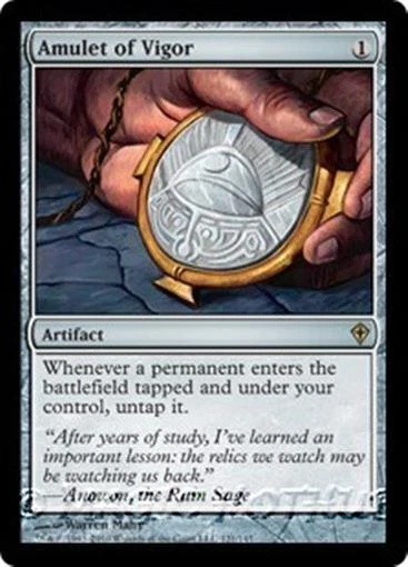 MTG - AMULET OF VIGOR - Worldwake (R) - Image 1 of 1