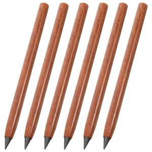 6 Pcs No Need to Sharpen Pencils Pupils Classroom Drawing for Sketching Forever - Imagen 1 de 12