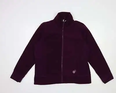 M & Co Womens Purple Polyester Full Zip Sweatshirt Size 2XL Zip • 5.80€