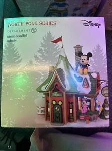 Department 56 6007614 Mickey's Stuffed Animals North Pole Series - Picture 1 of 1