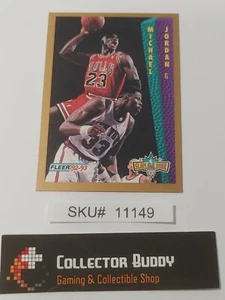 Michael Jordan 1992-93 Fleer #273 Slam Dunk NBA Basketball SKU#11149 - Imagen 1 de 2