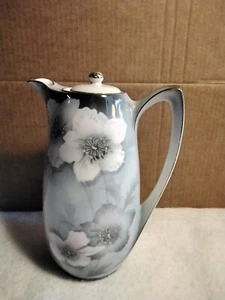 Vintage R S Germany Ceramic / Porcelain ?? Pitcher Blue Floral - Picture 1 of 13