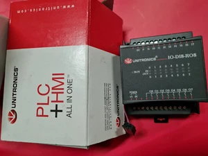 UNITRONICS IO-DI8-RO8 PLC + HMI ALL IN ONE - Picture 1 of 1