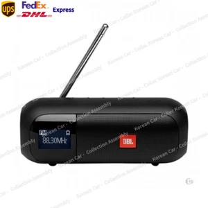 JBL TUNER 2 FM Portable FM Radio & Bluetooth Speaker Black - Picture 1 of 8