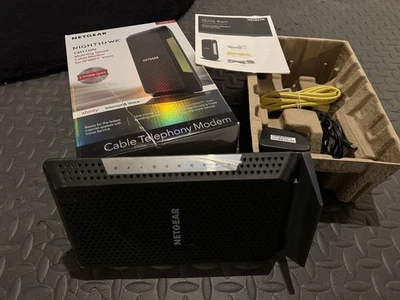 Netgear CM1150V Nighthawk Multi-Gig Speed Cable Modem Xfinity Voice Compatible - Image 1 of 4