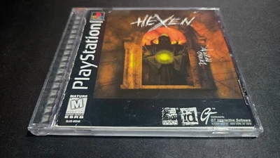 Hexen GT Interactive Sony Playstation 1 PS1 LN perfect disc CIB read-! - Image 1 of 4