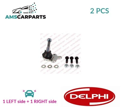SUSPENSION BALL JOINT PAIR FRONT LOWER TC2416 DELPHI 2PCS NEW OE REPLACEMENT - Image 1 of 4