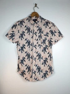 Chemise boutonnée Arizona homme taille S Hawaiian Bird Resort voyage été - Photo 1/4