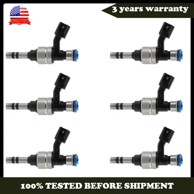 6X Inyector de combustible para Buick Lacrosse 3,6 L V6 2013 2014 2015 2016 FJ1159 12634123 Foto 1 de 4
