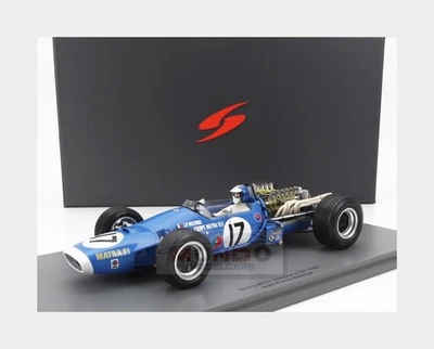 1:18 SPARK Matra Simca F1 Ms11 #17 Netherlands Gp 1968 Beltoise +Showcase 18S229 - Image 1 of 2