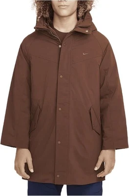 Tamanho XL- Nike Sportswear Metro Ground Parka Infantil Grande, Cacau Uau. (FV8040-259) - Imagem 1 de 4