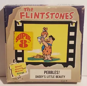 HANNA BARBERA THE FLINTSTONES PEBBLES! CARTOON FILMS SUPER 8 HOME MOVIE 1963 - Foto 1 di 3
