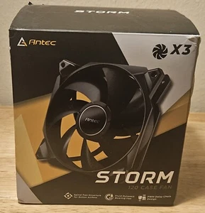 Antec 120mm PWM Case Fan – High Performance, 4-Pin Connector, PC Cooling - Picture 1 of 5