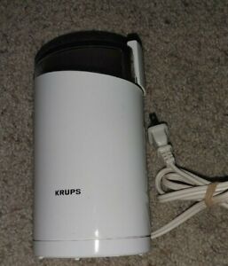 KRUPS 203B Electric Coffee Spice Grinder Mill 160 watts 1.3 amp Tested & Working